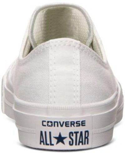 Shop Converse Women&#039;s Chuck Taylor All Star Ii Ox Casual Sneakers From Finish Line In Optical White