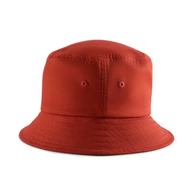 Puma Ripstop Bucket Hat In Dark Red