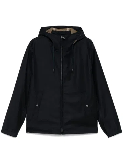 Herno Long Sleeve Casual Jacket In Black