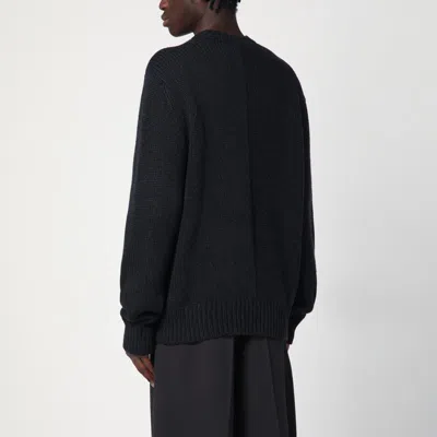 Burberry Cashmere Sweater With Ekd Design In Grey