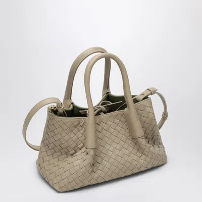 Bottega Veneta Ecrù Small Pinacoteca Bag In Beige