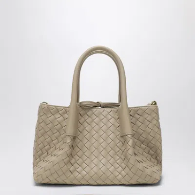 Bottega Veneta Ecrù Small Pinacoteca Bag In Beige
