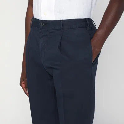 Santaniello Tailored Cropped Trousers In Blue
