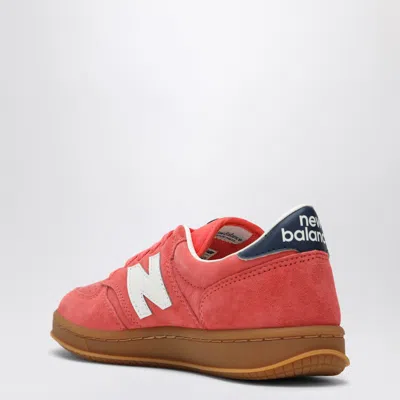 New Balance Men's T500 Sneaker In Drift Red With Nb Navy And Sea Salt, Men's At Urban Outfitters In Beige