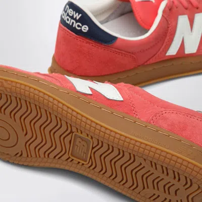 New Balance Men's T500 Sneaker In Drift Red With Nb Navy And Sea Salt, Men's At Urban Outfitters In Beige