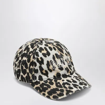Ganni Baseball Hat In Multi
