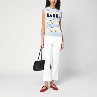 Department Five Department 5 White Clar Bootcut Jeans In White