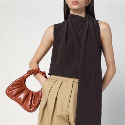 Jw Pei Gabbi Faux Leather Top Handle Bag In Brown