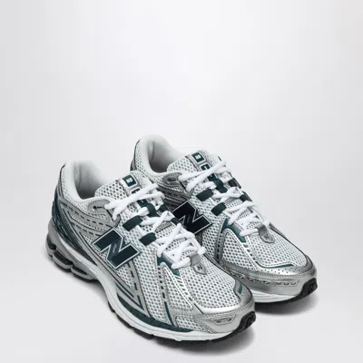 New Balance 1906r Silver Colored Sneaker With Mesh Design And Side Logo In Synthetic Fiber Unisex In Gray