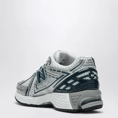 New Balance 1906r Silver Colored Sneaker With Mesh Design And Side Logo In Synthetic Fiber Unisex In Gray