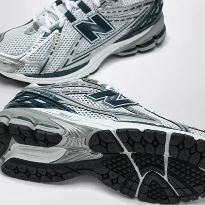 New Balance 1906r Silver Colored Sneaker With Mesh Design And Side Logo In Synthetic Fiber Unisex In Gray