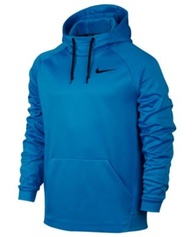 Nike Men's Therma Training Hoodie In Light Photo Blue