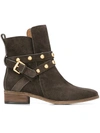 SEE BY CHLOÉ 'Janis' boots,스웨이드100%