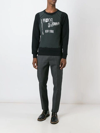 Shop Marc Jacobs Logo Print Sweatshirt