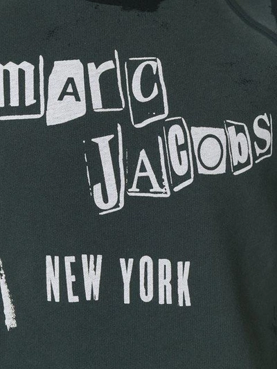 Shop Marc Jacobs Logo Print Sweatshirt