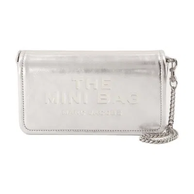 Marc Jacobs The Mini Bag In Silver