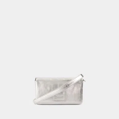 Marc Jacobs The Mini Bag In Silver