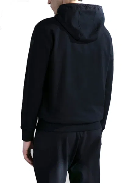 Paul & Shark Black Cotton Sweatshirt In Black