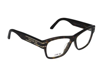Dior Woman Eyeglasses In Multicolor
