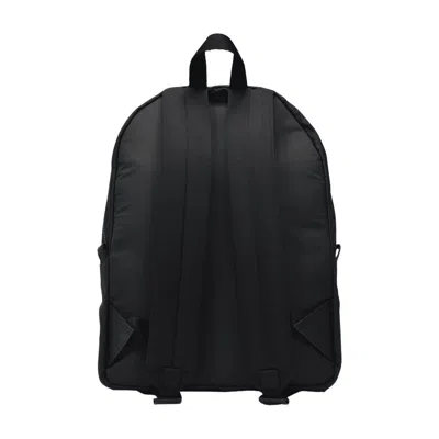 Alexander Mcqueen Black Graffiti Metropolitan Printed Backpack In Black