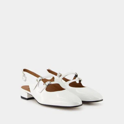 Carel Paris Peche Pumps In White