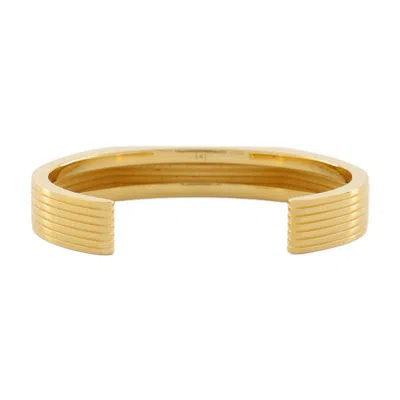 Ivi Aurelia Cuff / Narrow Season 6 -plated In Gold