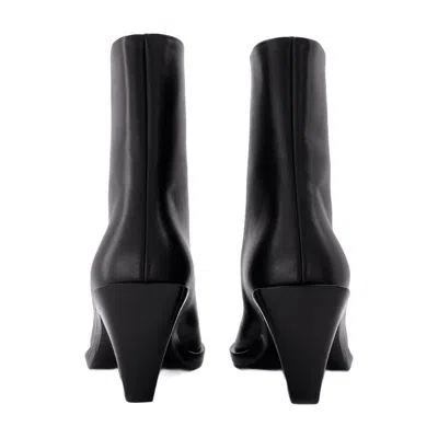 Elleme Sculpted 85mm Block-heel Boots In Black