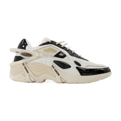 Raf Simons Multi-panel Lace-up Sneakers In Multicolor