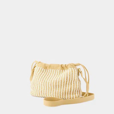 Apc A.p.c. Ninon Mini Crossbody In Beige