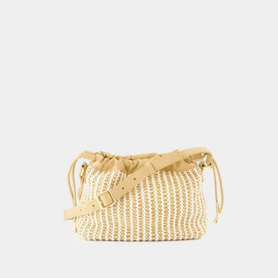 Apc A.p.c. Ninon Mini Crossbody In Beige