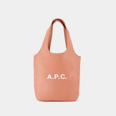 Apc A.p.c. Ninon Tote Bag In Pink