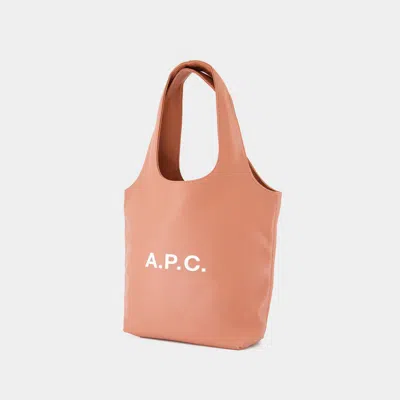 Apc A.p.c. Ninon Tote Bag In Pink