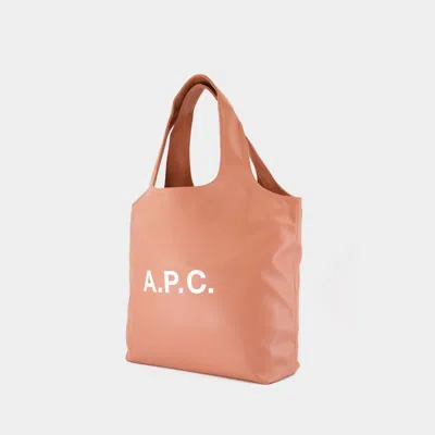 Apc A.p.c. Ninon Tote Bag In Pink