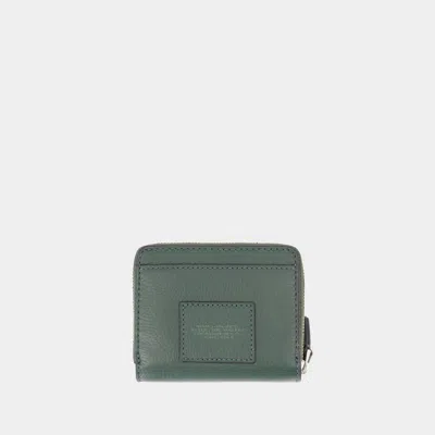 Marc Jacobs The Mini Compact Wallet In Green