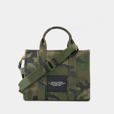 Marc Jacobs Womens Camo Multi The Camo Jacquard Medium Tote Bag In Printed