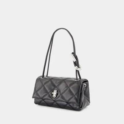 Marc Jacobs The Mini Dual Chain Shoulder Bag In Black