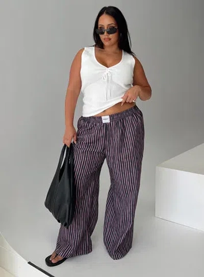Princess Polly Curve Beach House Pants In Multi