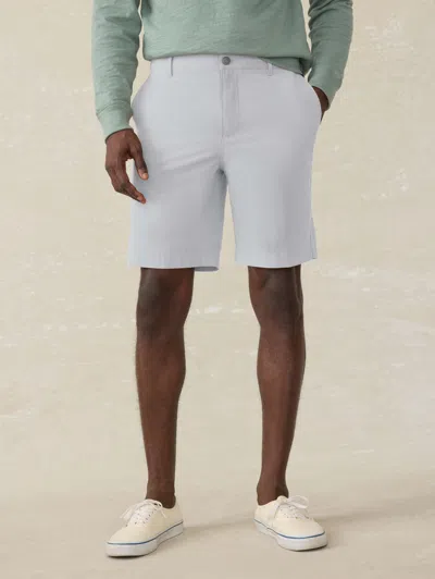Faherty All Day 2.0 9 Shorts In Ice Grey