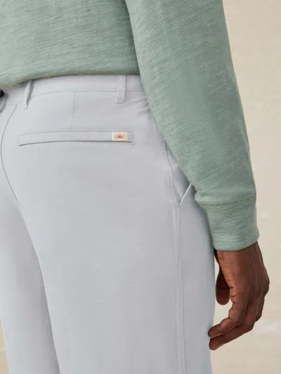Faherty All Day 2.0 9 Shorts In Ice Grey
