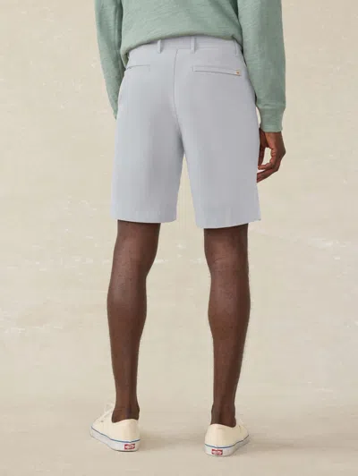 Faherty All Day 2.0 9 Shorts In Ice Grey