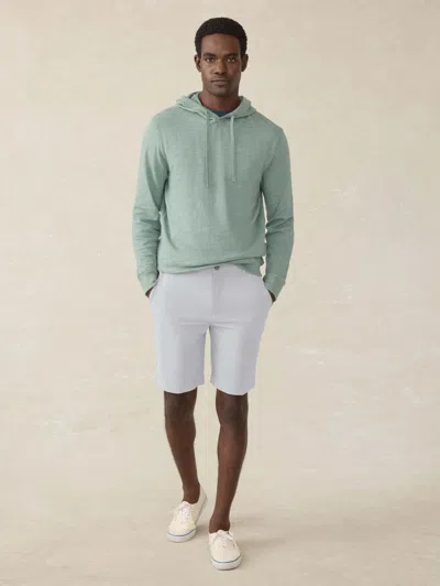 Faherty All Day 2.0 9 Shorts In Ice Grey