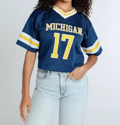 Hype And Vice University Of Michigan Football Top In Blue In Blue
