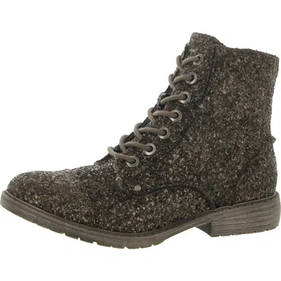 Very G Womens Ankle Boots In Brown