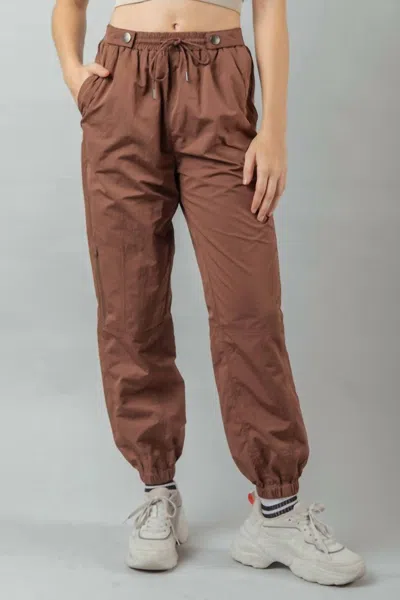 New In Pull On Cargo Pants In Brown In Brown