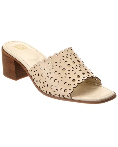M By Bruno Magli Ariana Leather Sandal In Beige