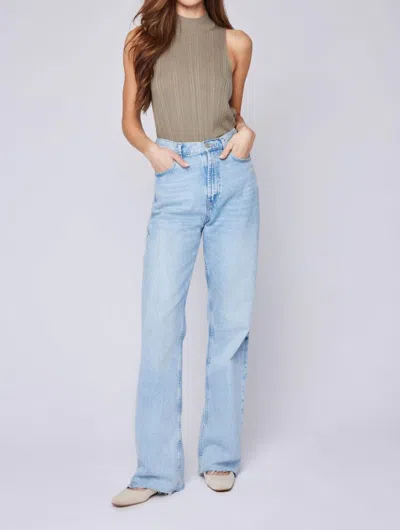 Gentle Fawn Mockneck Sleeveless Sweater In Sage In Multi