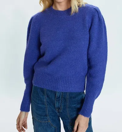 Pistola Colette Crewneck Sweater In Blue