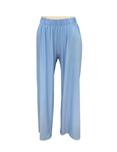 La Mer Luxe Women's Kinsley Pants In Light Blue In Blue
