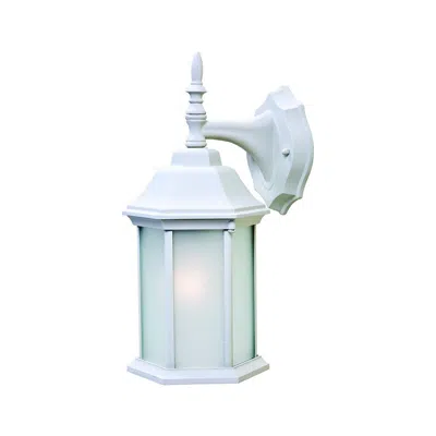 Homezia Xl White Frosted Glass Swing Arm Wall Light