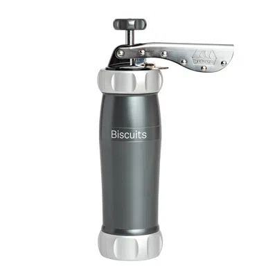 Marcato Design Series Biscuit Maker Press, Includes 20 Cookie Disc Shapes In Multi